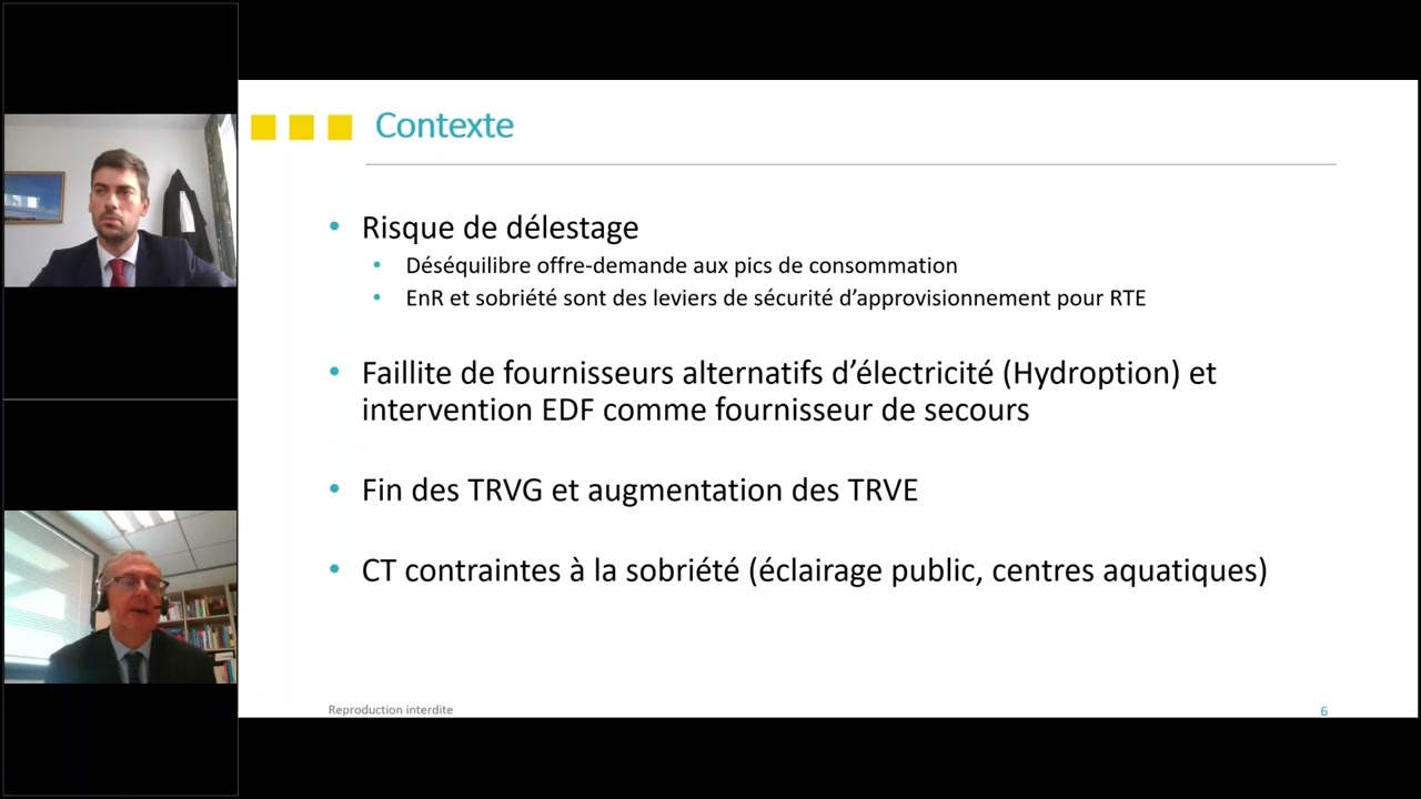 Webinaire   Crise énergétique, quel rôle pour les collectivités