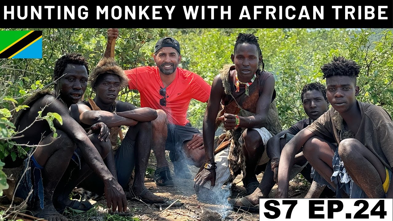 Spending a Day with the MOST DANGEROUS Hadzabe Tribe 🇹🇿 S7 EP.24 | Pakistan to South Africa