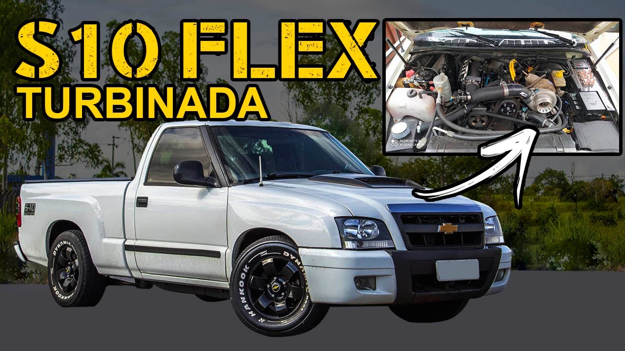 S10 Flex turbo Fueltech, tem muita potência  😱😱