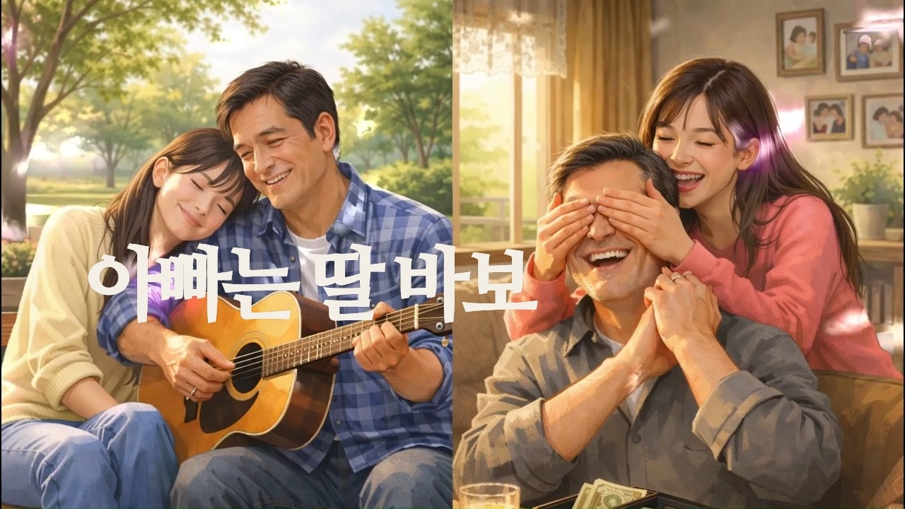 아빠는 딸 바보 (30분) | 신나는 K-POP 가족 발라드 | 웃음 보장