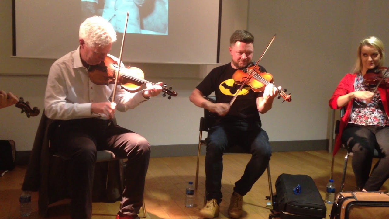 The Mason's Apron Reel - 5 fiddlers in Belfast #bssotm