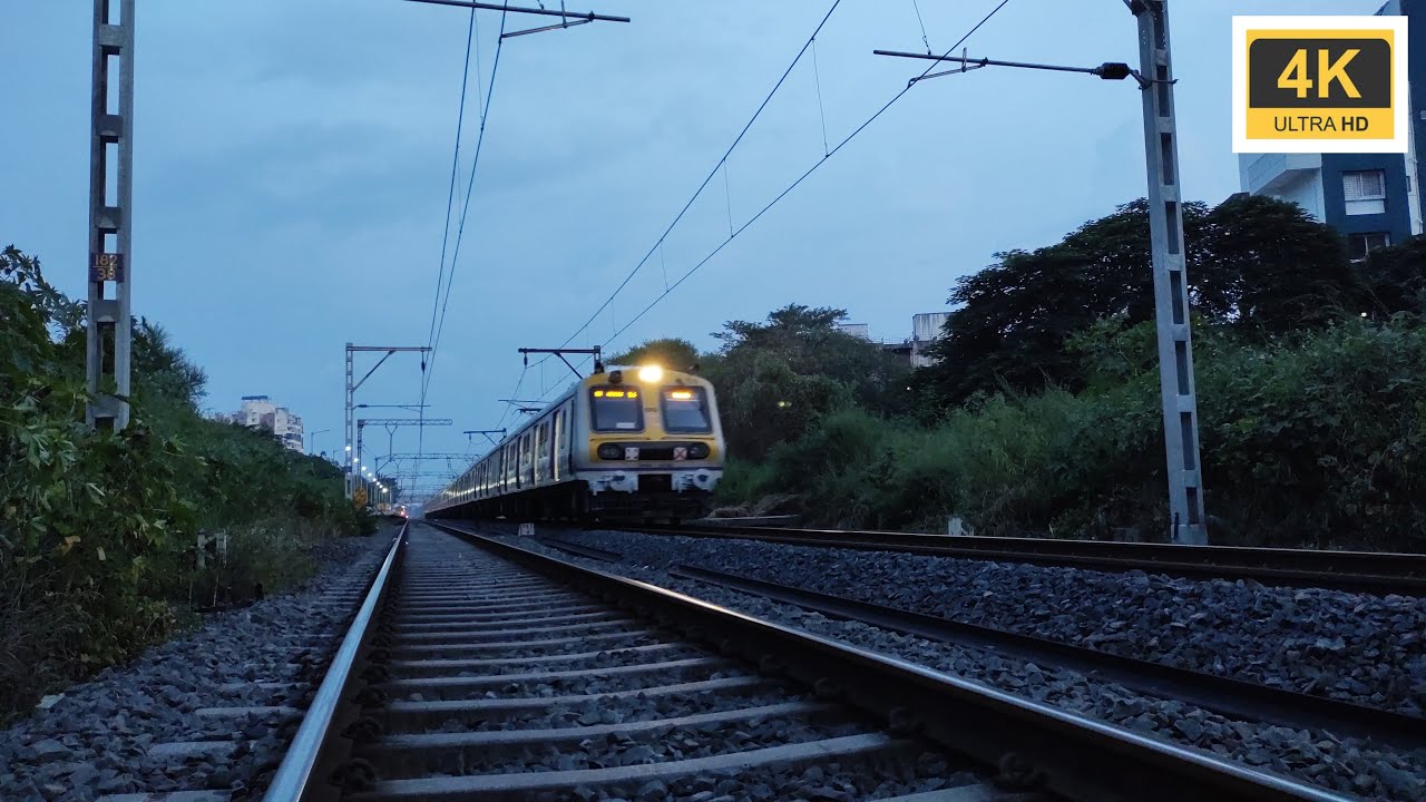 Departure Look of Pune to Lonavala Local Train | Suburban Rail | लोकल | लोकल ट्रेन