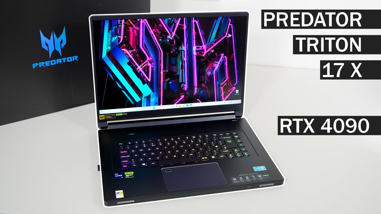 $5,400 Gaming BEAST - Unboxing Predator Triton 17 X Gaming Laptop with RTX 4090