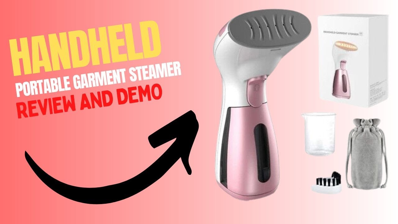 Homeasy Clothes Steamer, Garment Steamer 5 in 1 Handheld Fabric Steamer