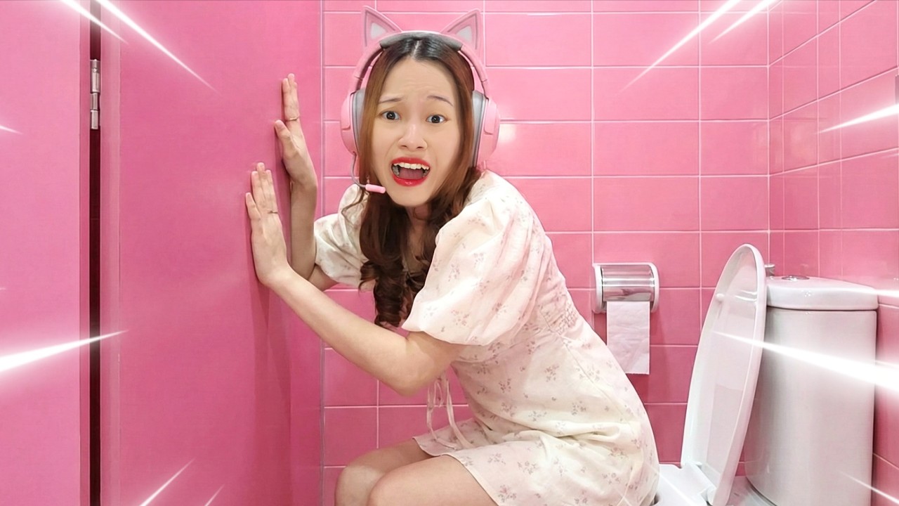 Terjebak di Toilet Pink! [Toilet 8]