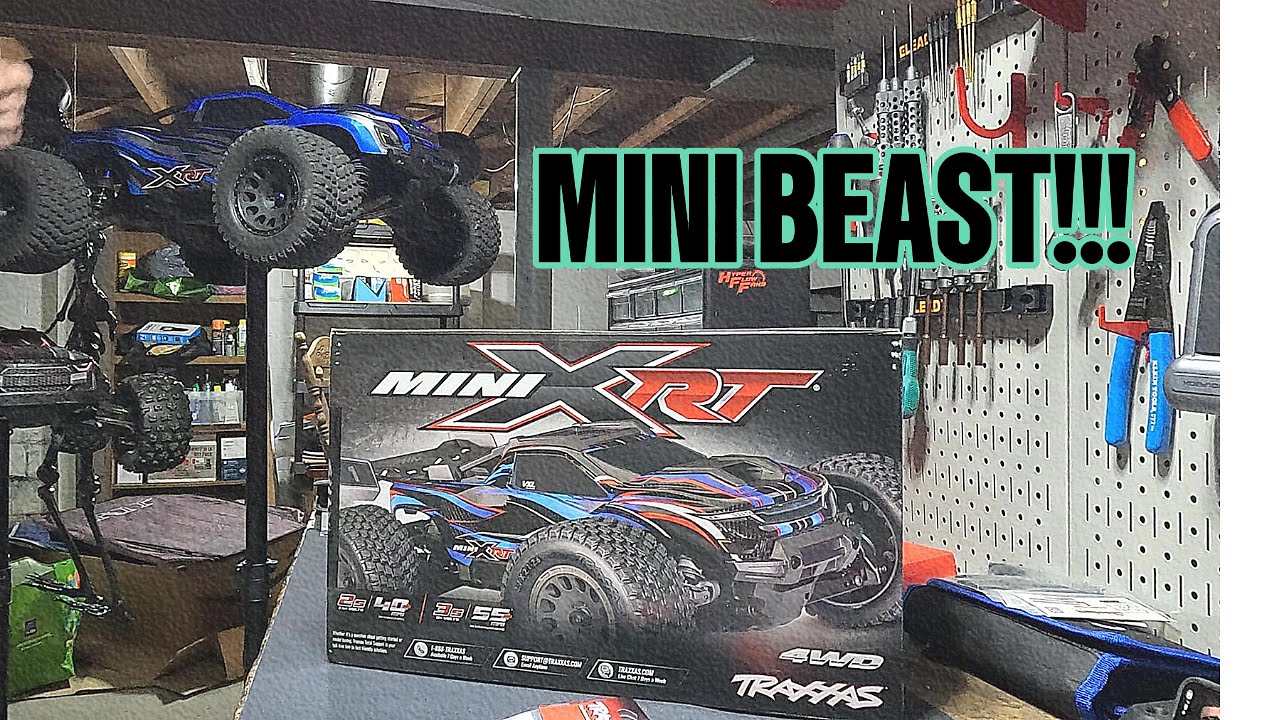 Traxxas Mini XRT Unboxing, Upgrades, and First RIP Including Speed Runs!!!