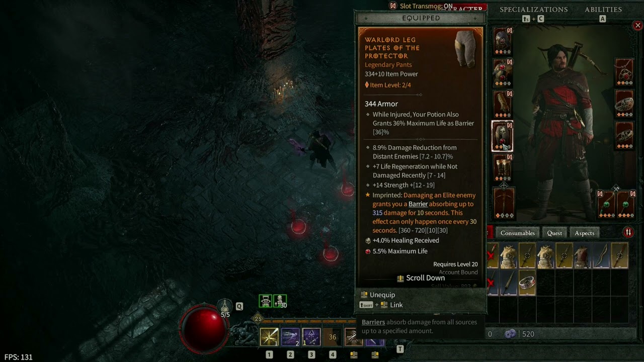 Rogue - Boss gets melted! Twisting Blades build + Caltrops