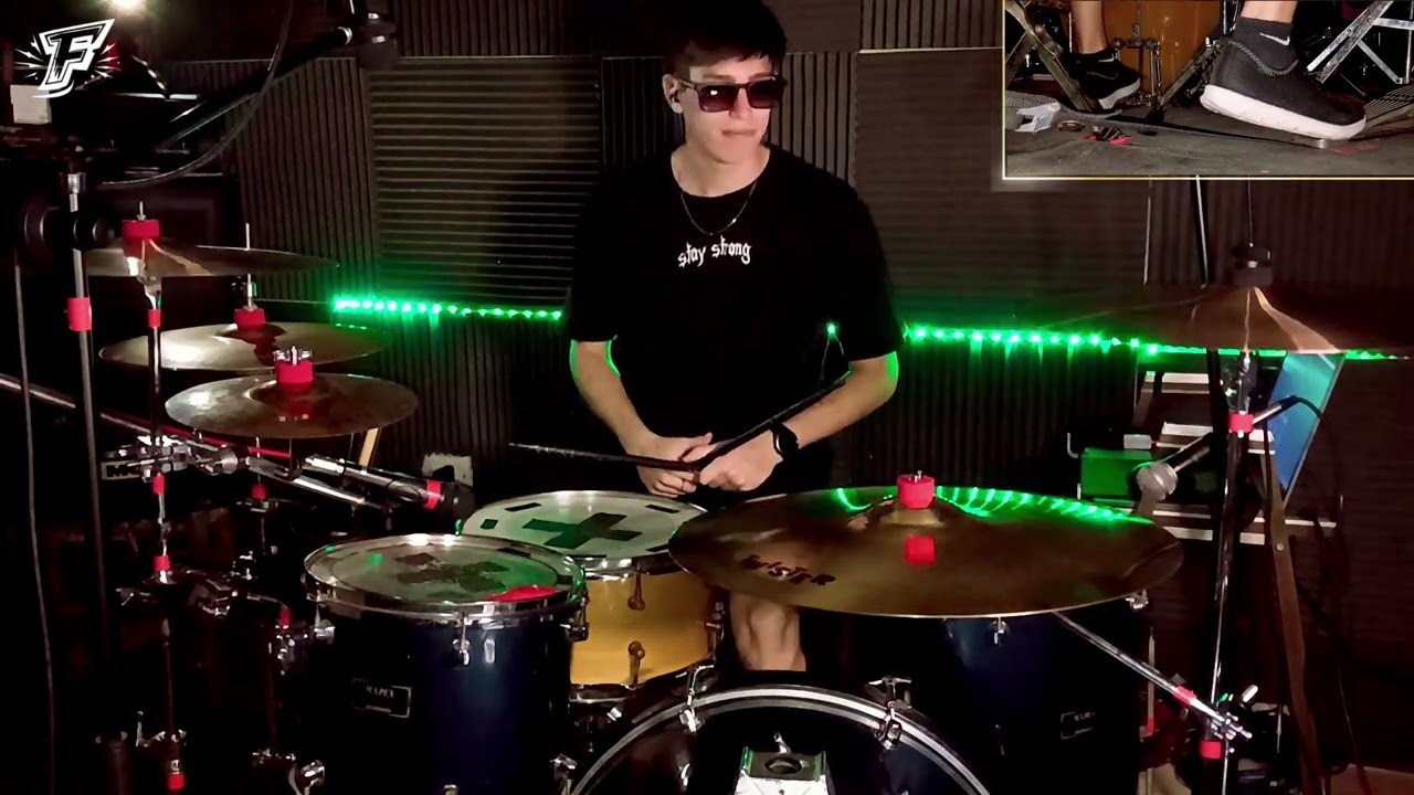 Jumpsuit drum cover - by Facu Drums