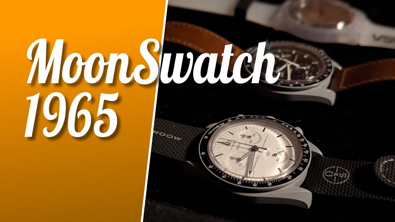 I Bought A MoonSwatch 1965 With The New Rubber Strap