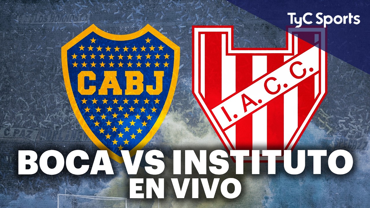 Boca vs Instituto EN VIVO HOY | Liga Profesional ⚽ VIVILO en STREAM TyC Sports