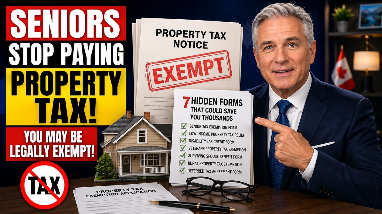 SENIORS: Stop Paying Property Tax &mdash; You May Be Legally Exempt (7 Hidden Forms)