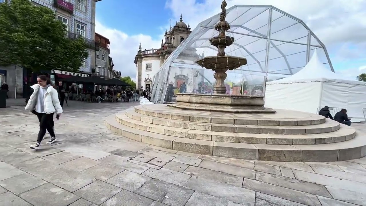 Un día en la FESTAS DAS CRUZES en Barcelos / norte de Portugal
