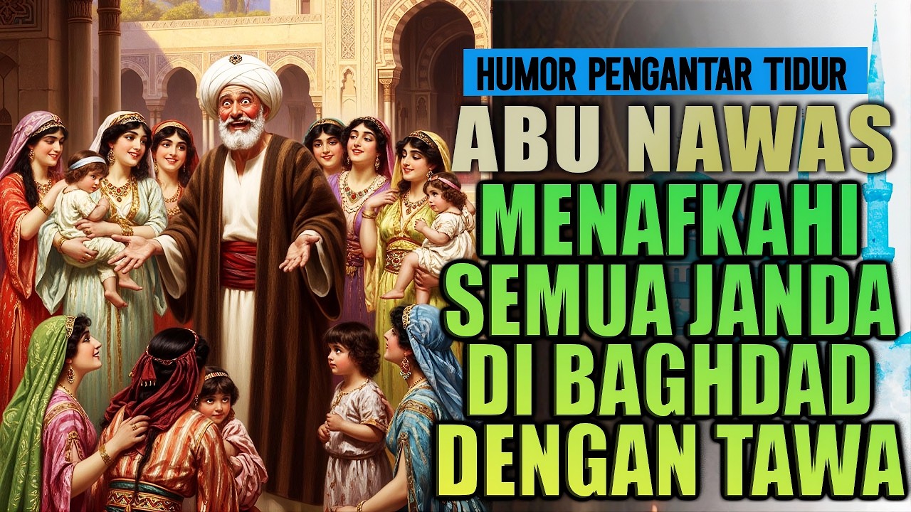 Abu Nawas Ingin Menafkahi Seluruh Janda Yang Ada Dikota Baghdad, Bagaimana Caranya? || TAWA NAWAS