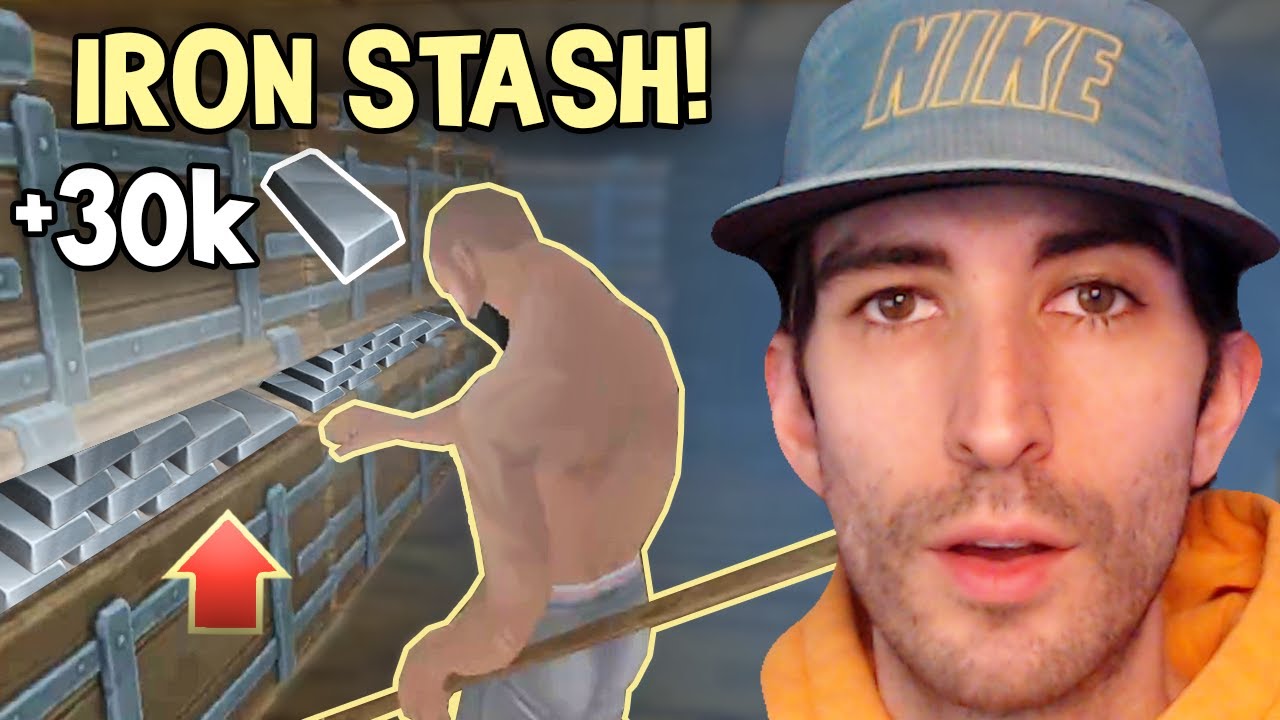 We Hit The Mother Load Of Iron Bars! ( Gameplay ) - Tribals.io Survival