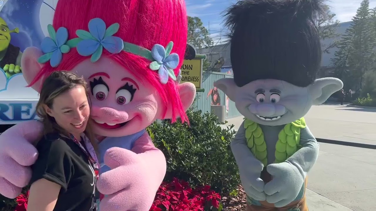 Meeting Characters at Universal Studios!