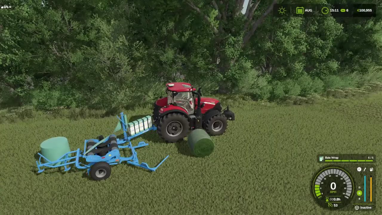 FS25 Timelapse Diepholz #2 Harvesting triticale and grass work