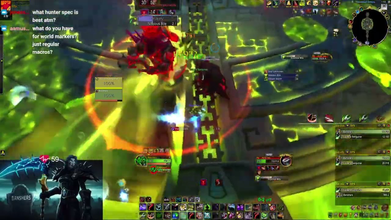 Venomfall Deeps -- Solo Venomous Nemesis ? Difficulty | BM Hunter PoV