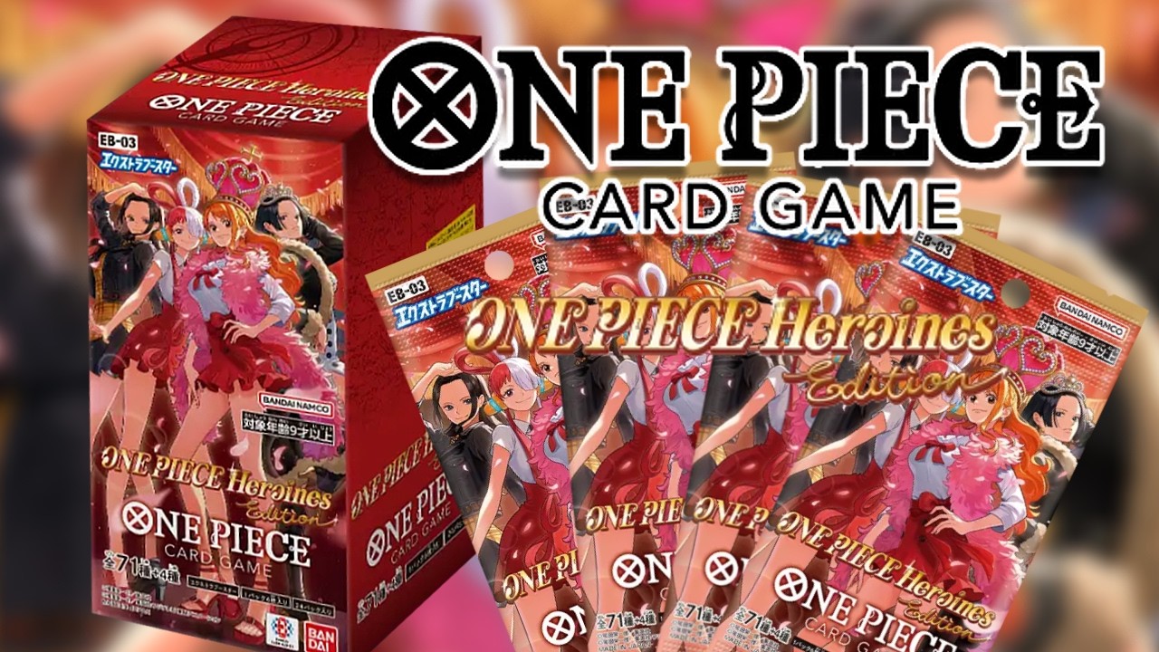 Распаковка японского бустера One Piece Heroine’s Edition (EB-03) | Карточная игра One Piece