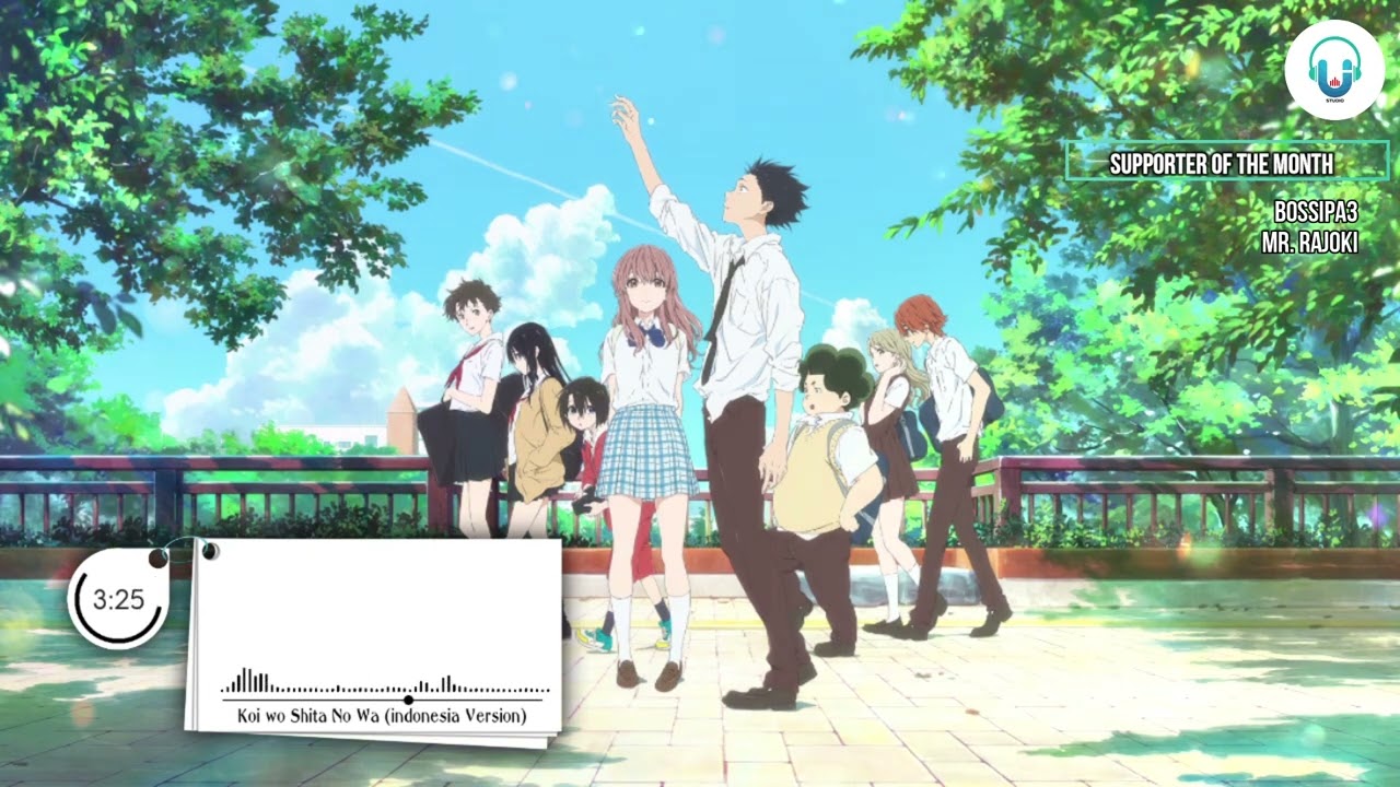 Koe no Katachi - Koi wo Shita No Wa (Cover Bahasa Indonesia) By 