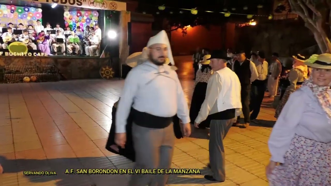 A F   SAN BORONDON EN EL VI BAILE DE MANZANA.A.C.F. BUCHITO DE CAFÉ 2023.SERVANDO OLIVA