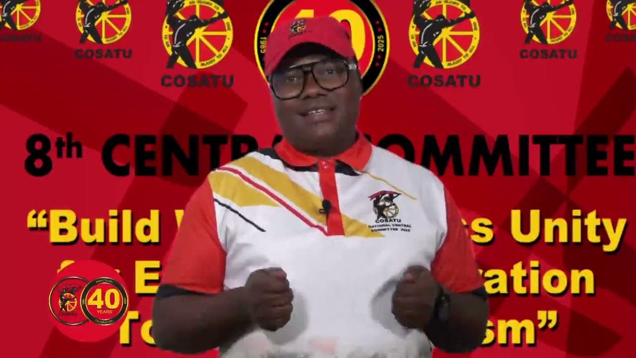 Duncan Luvuno COSATU 2nd Deputy President message