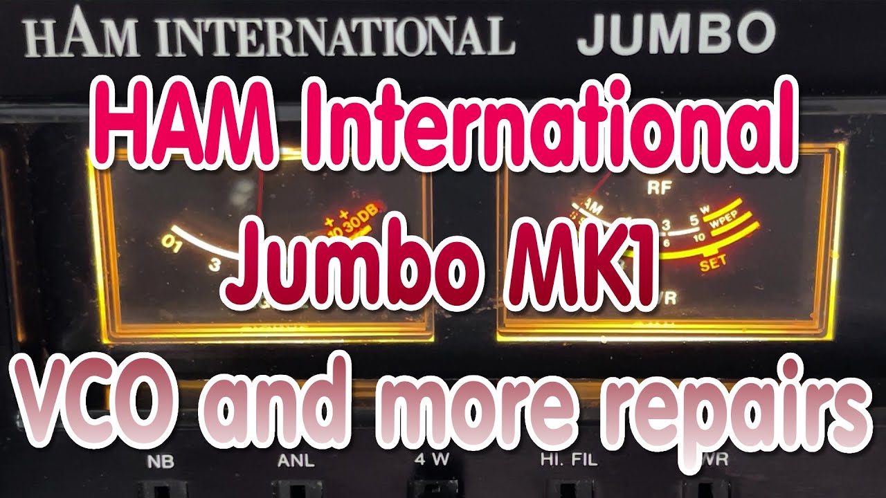 EP 074 — HAM International Jumbo MK1 — замена динамика, новый VCO и регулировка — Часть 2