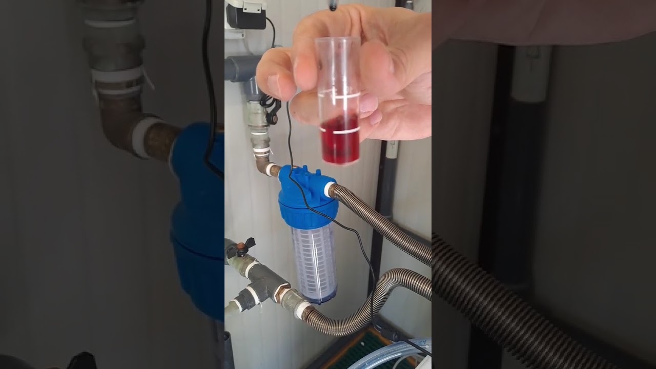 STEP 10 | Test durezza acqua
