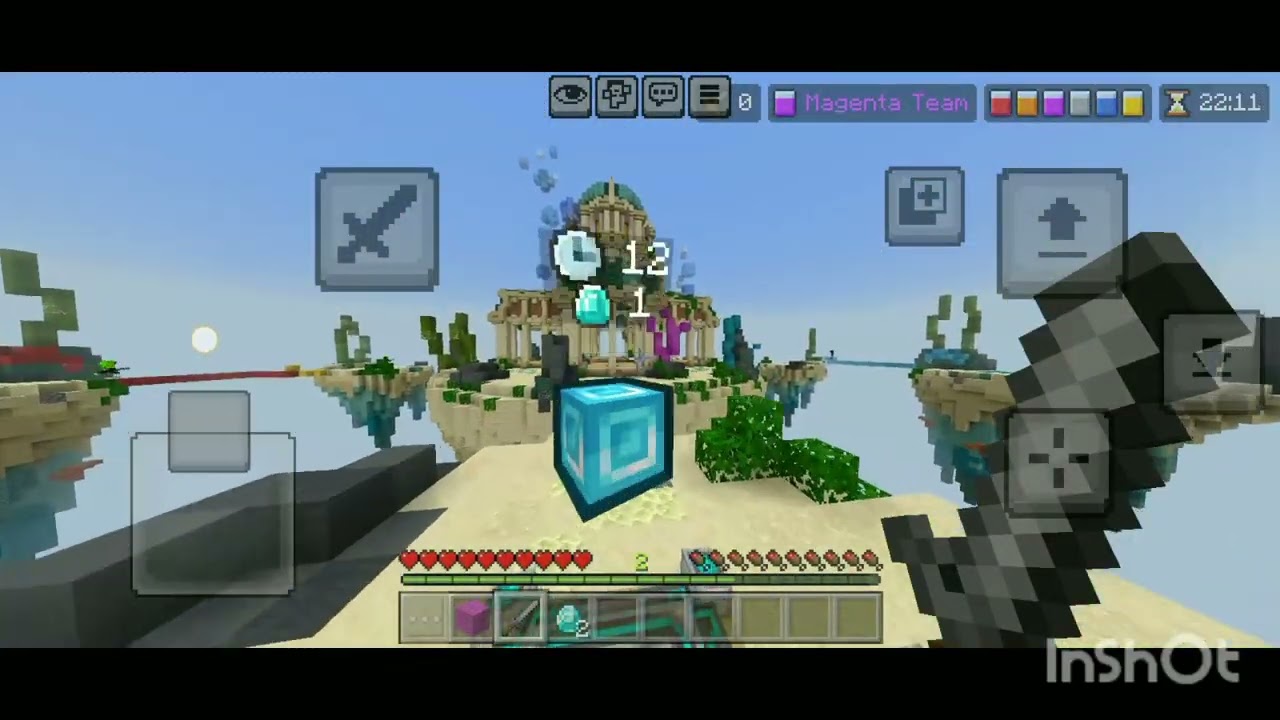 I Return tried Hive Bedwars, But this Happened 😱 | #viralgaming #minecraft |