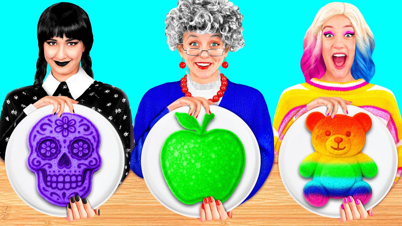 Wednesday vs Oma: Koch-Challenge | Leckere Küchen-Hacks von PaRaRa Challenge