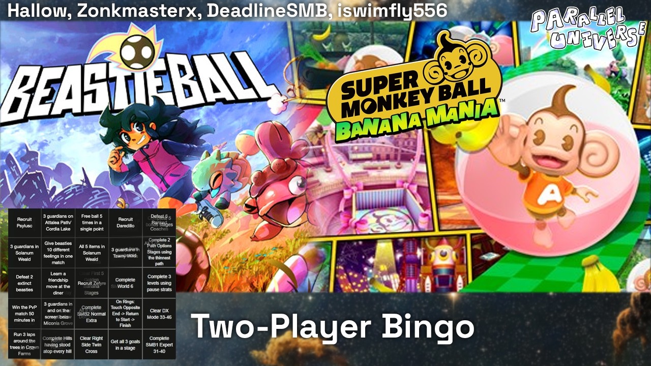 Beastieball - Super Monkey Ball Banana Mania - Parallel Universe - GDQ Hotfix Speedruns