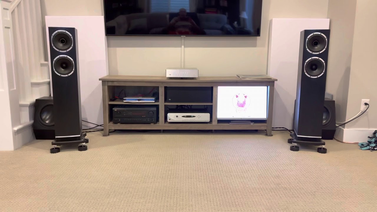 Denafrips Pontus II dac In NOS mode with Fyne audio f501 no subs.