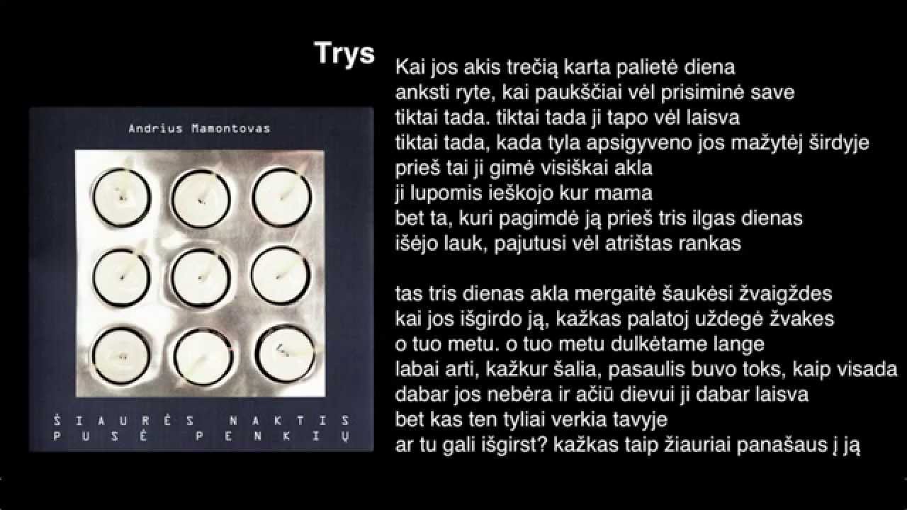 Andrius Mamontovas - Trys