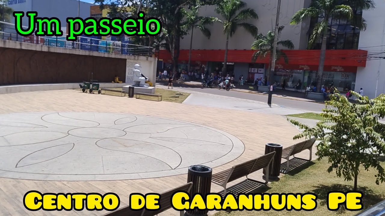 Um passeio pelo centro de Garanhuns PE #movimento#pessoas #compras#nordeste #pernambuco 