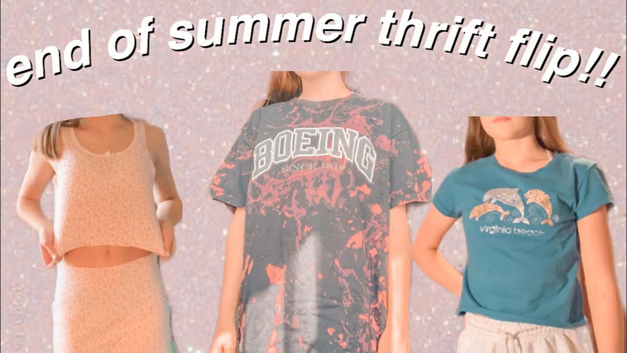 end of summer thrift flip!!🧷