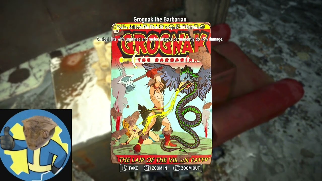 All Grognak the barbarian comic locations