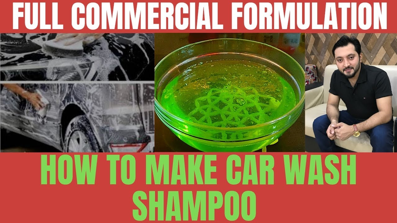 How to make car wash shampoo | How to make car wash shampoo at home | High foaming car wash shampoo