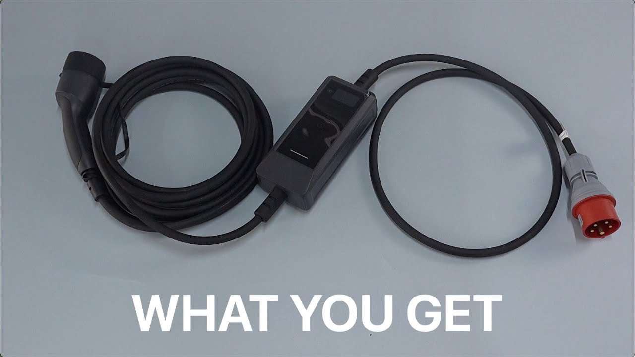 Before You Buy: d&eacute; 11kW Portable EV Charger Unboxing|11kW Mobile Wallbox