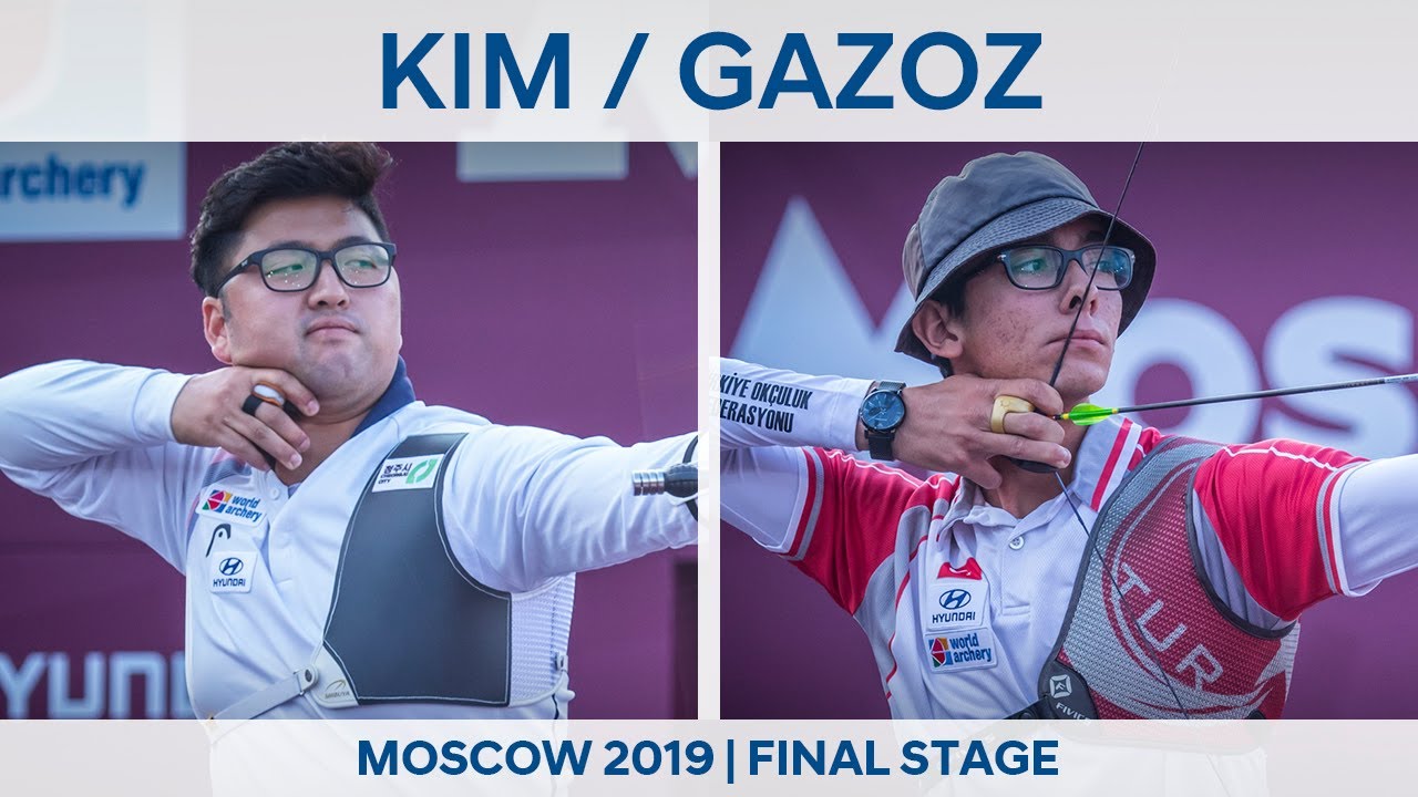 Kim Woojin v Mete Gazoz – recurve men quarterfinal | Moscow 2019 World Cup Final