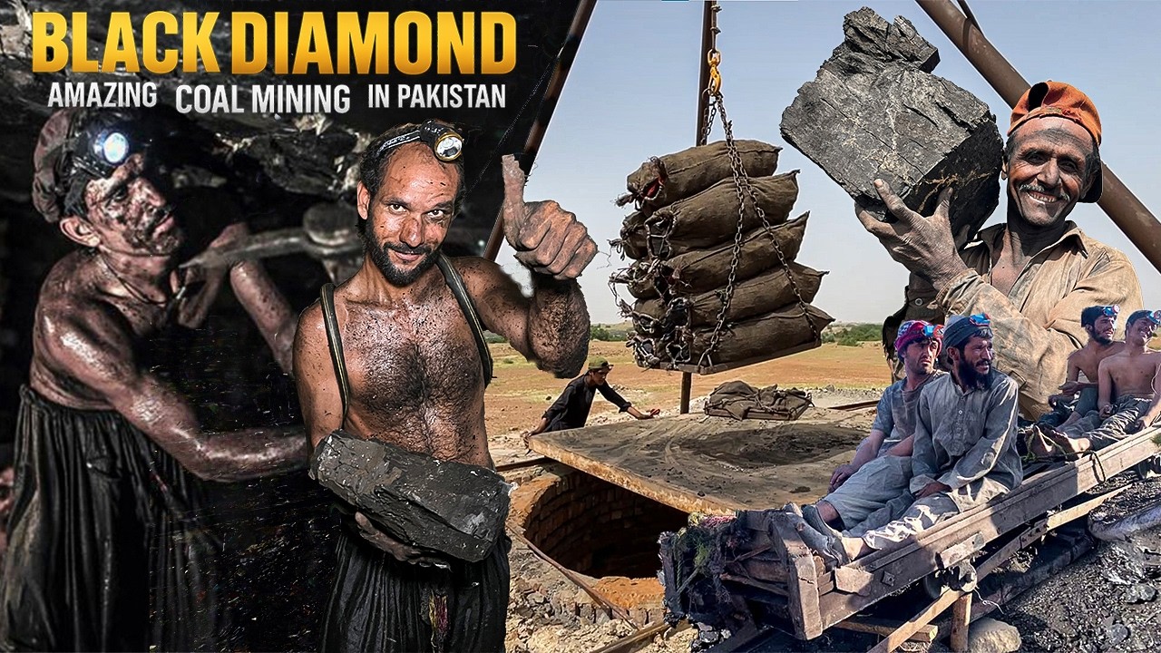How Millions of Tons of Black Diamonds are Mined | Pakistan's Amazing Coal Industry