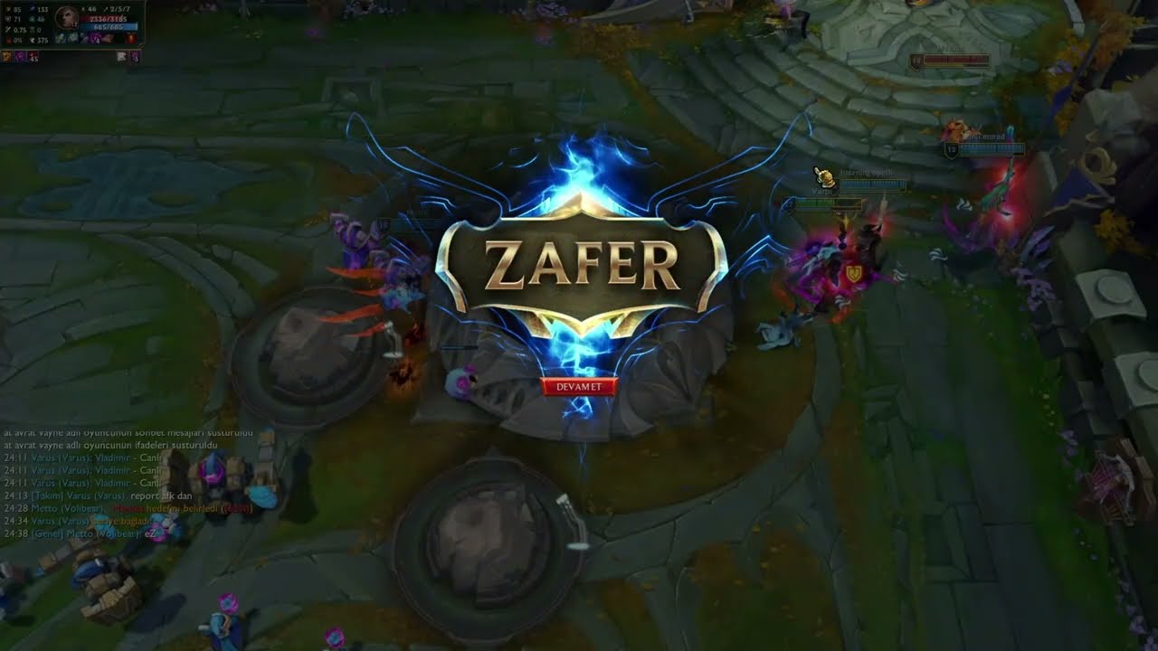 HYBIRD TANK VARUSA OYUNU SİLDİREN GNARRR #leagueoflegends #varusgameplay #outplay