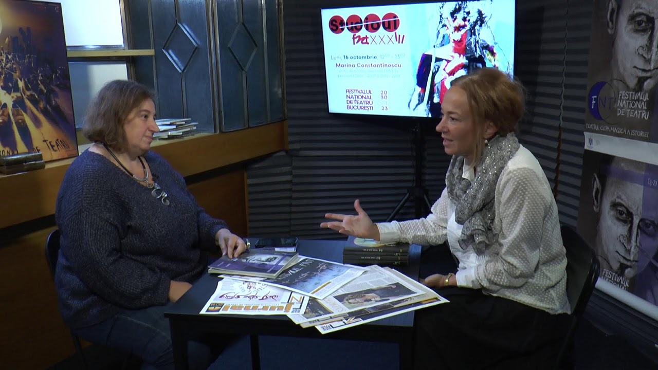 Marina Constantinescu, in Studioul FNT 2023, de la 12:30