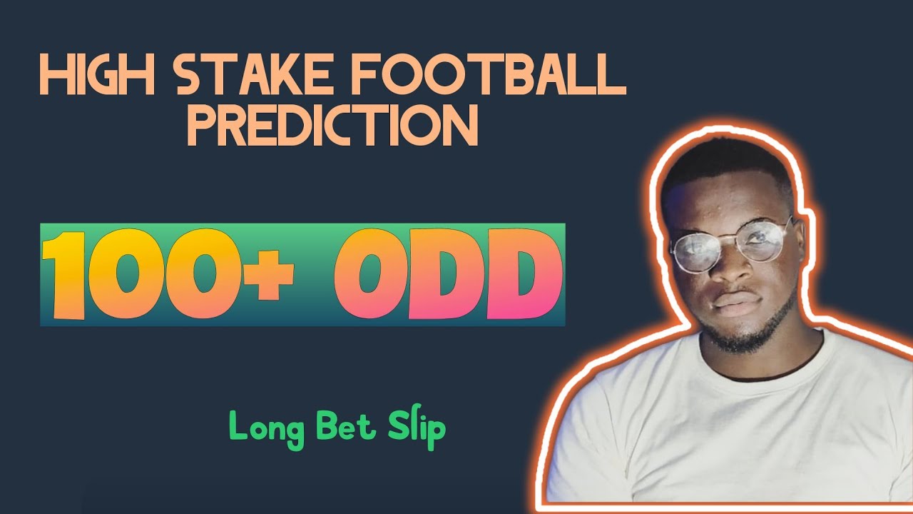 100+ odds Prediction for 3 days | High Stake Prediction for today #betting