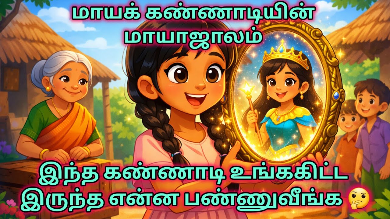 Tamil Story - மாய கண்ணாடி | Heart Touching Tamil Moral story - Magical Story