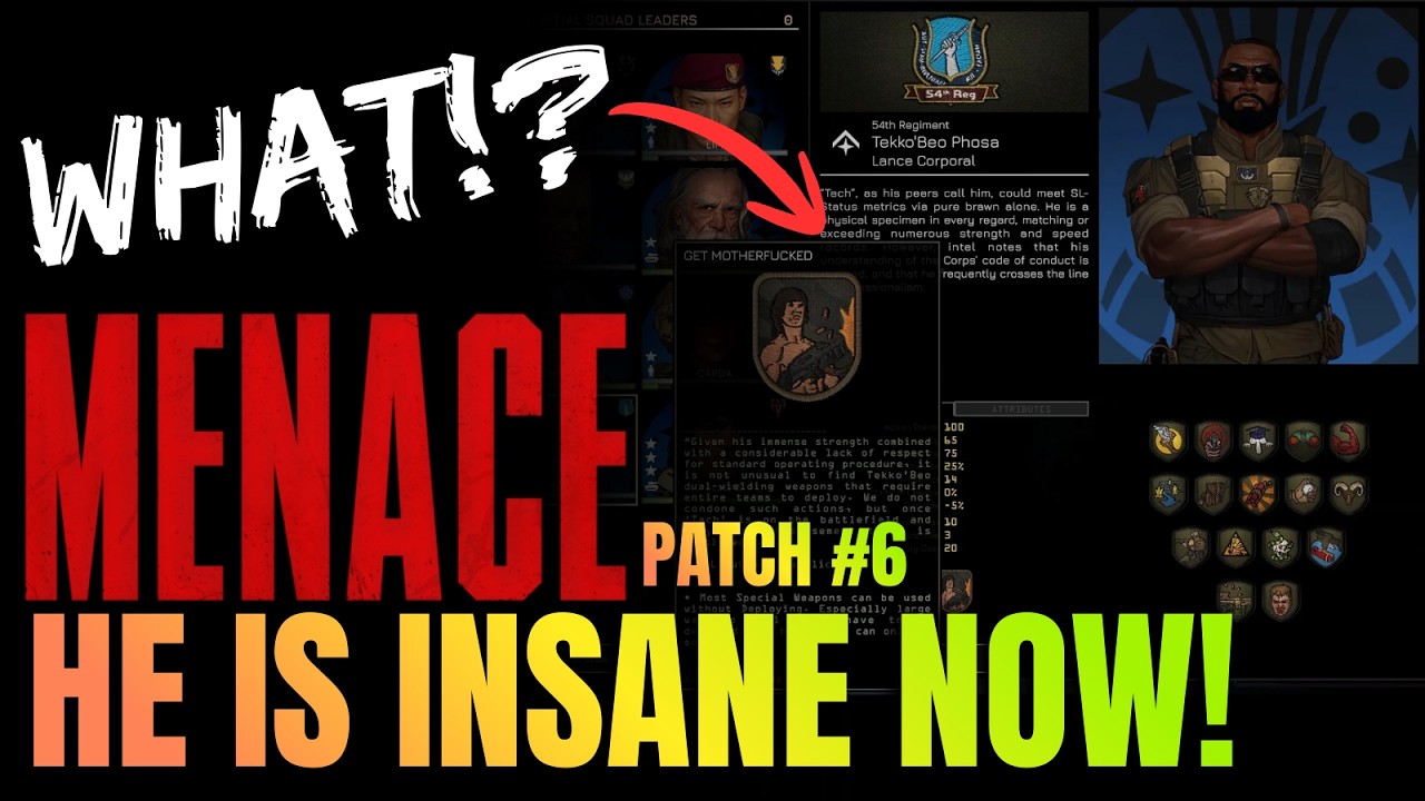 HE IS INSANE NOW! | Patch #6 | MENACE