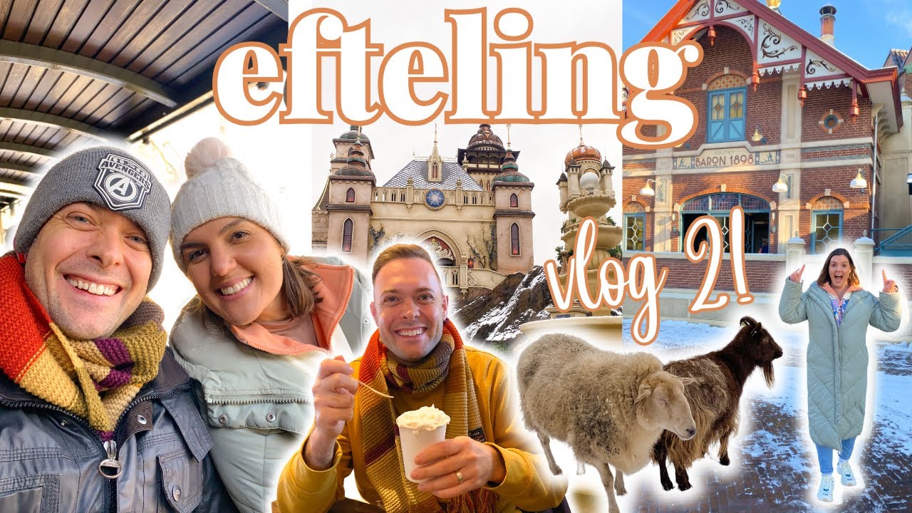 I RODE BARON 1898! MORNING AT LOONSCHE LAND & FIRST FULL DAY AT EFTELING! | Vlog 2 | 2024