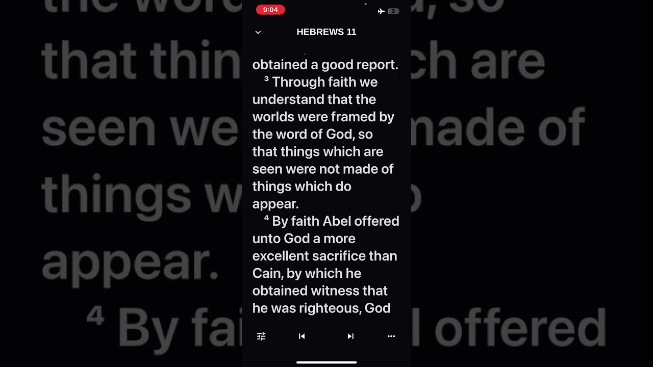 Faith That Sacrifices & Still Speaks - Abel&rsquo;s Faith - Hebrews 11:1-4