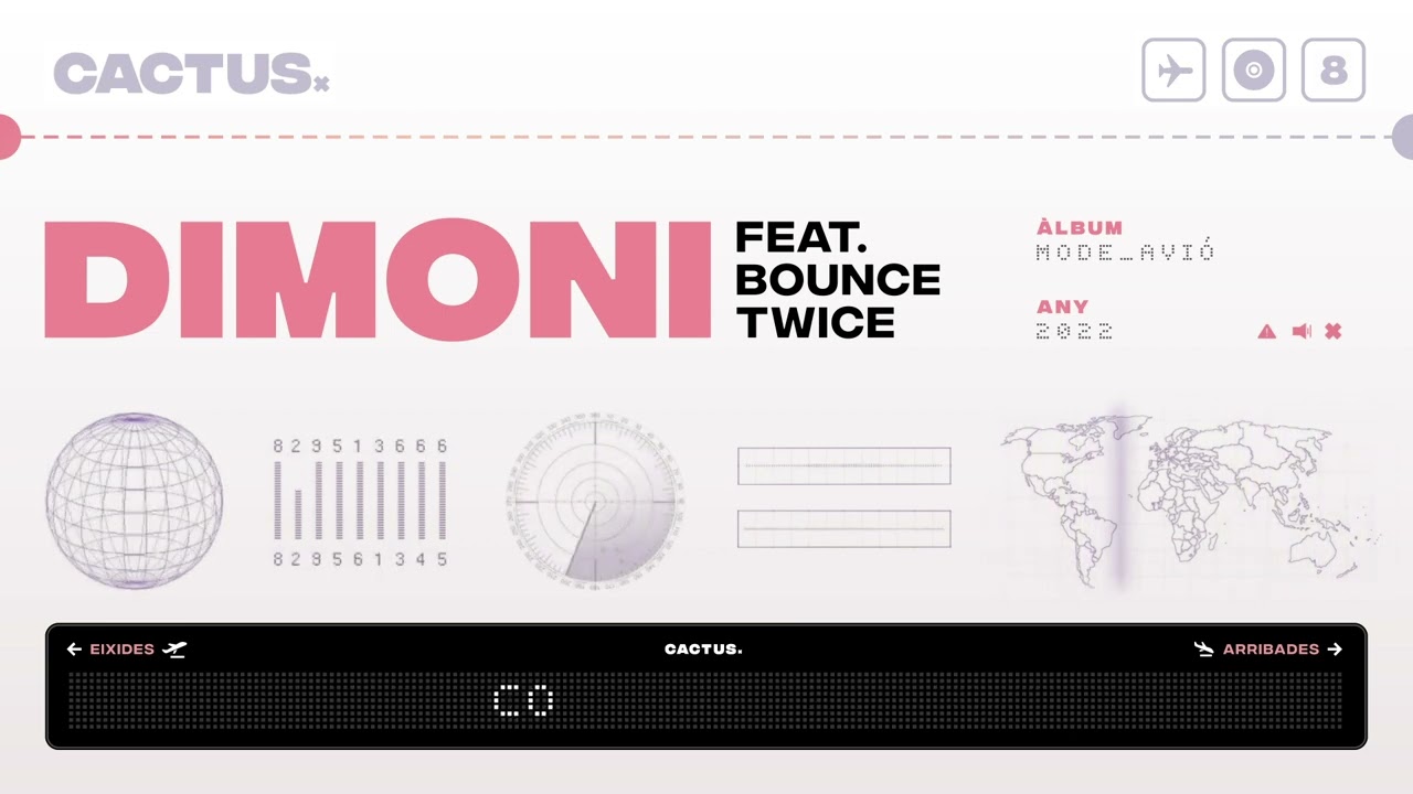 CACTUS - 08 - DIMONI Feat. BOUNCE TWICE (MODE AVI&Oacute;, 2022)