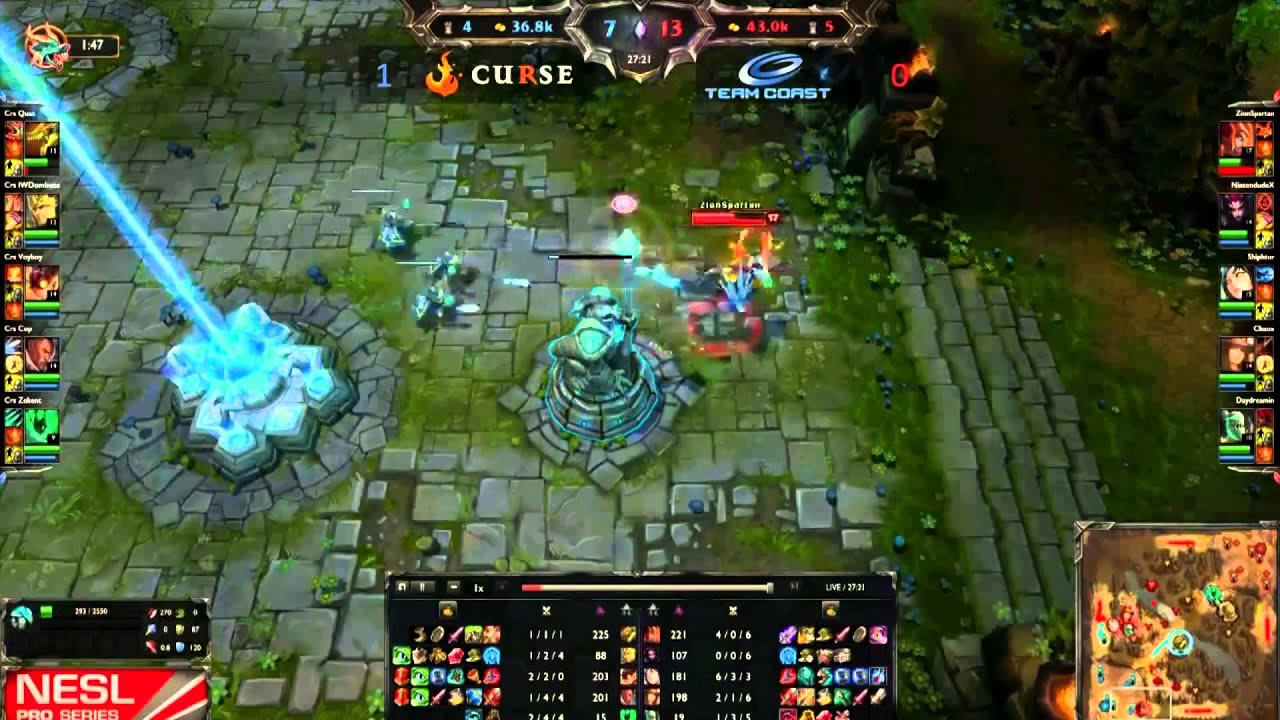 Curse vs Coast, Base race!