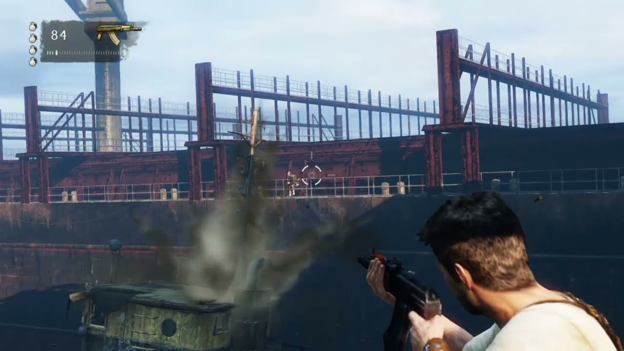JOGANDO UNCHARTED TIROTEIO VIU (parte 1)