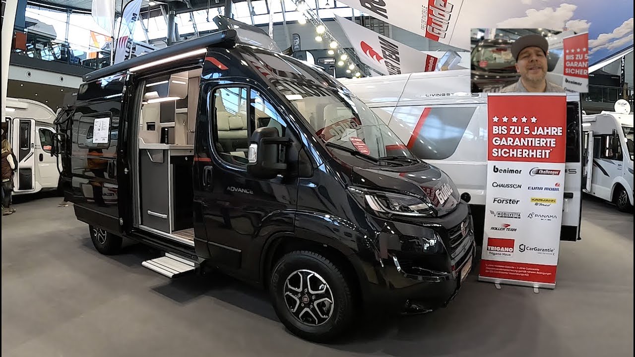 Roller Team Livingstone K2 Advance RV Camper Van Fiat Ducato Guide CMT walkaround and interior V1839